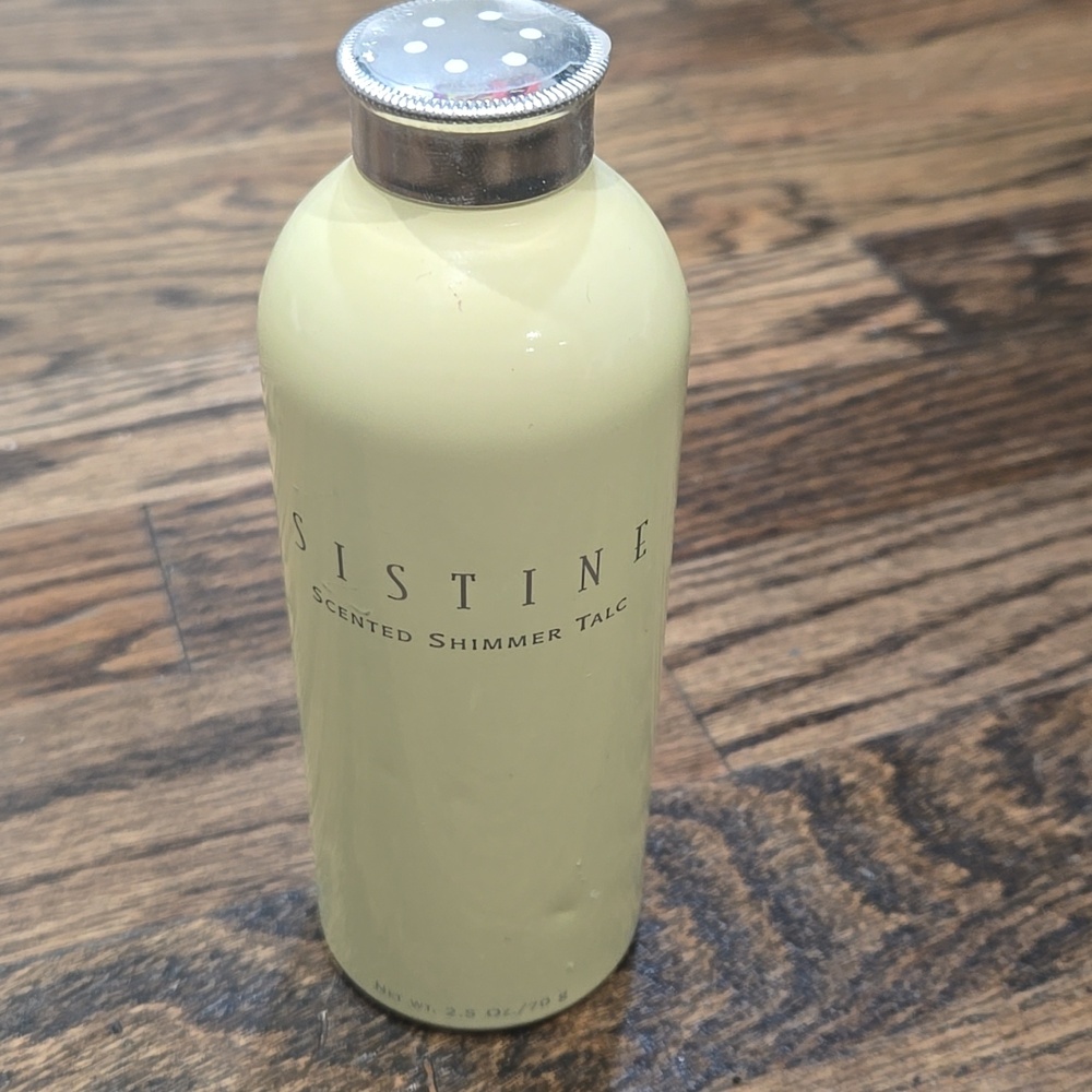 Sistine Scented Shimmer Talc 2.5 Oz